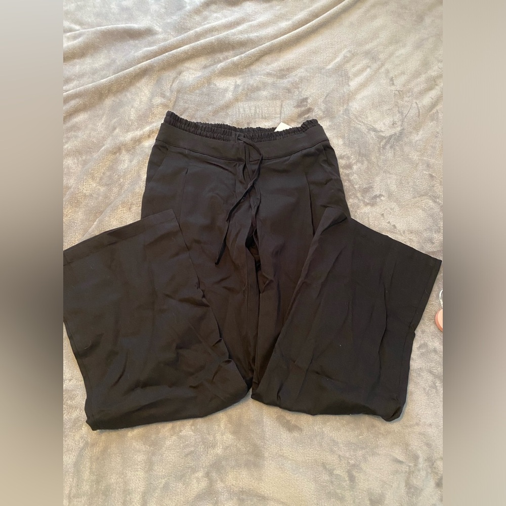 Forever 21 Black Wide-Leg Pants